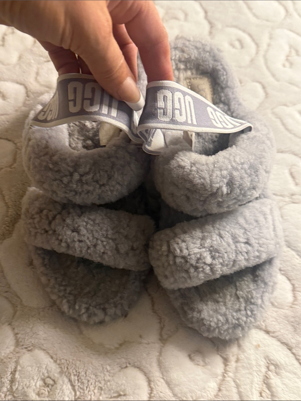 Ugg oh yeah Slides Sandals, Gray